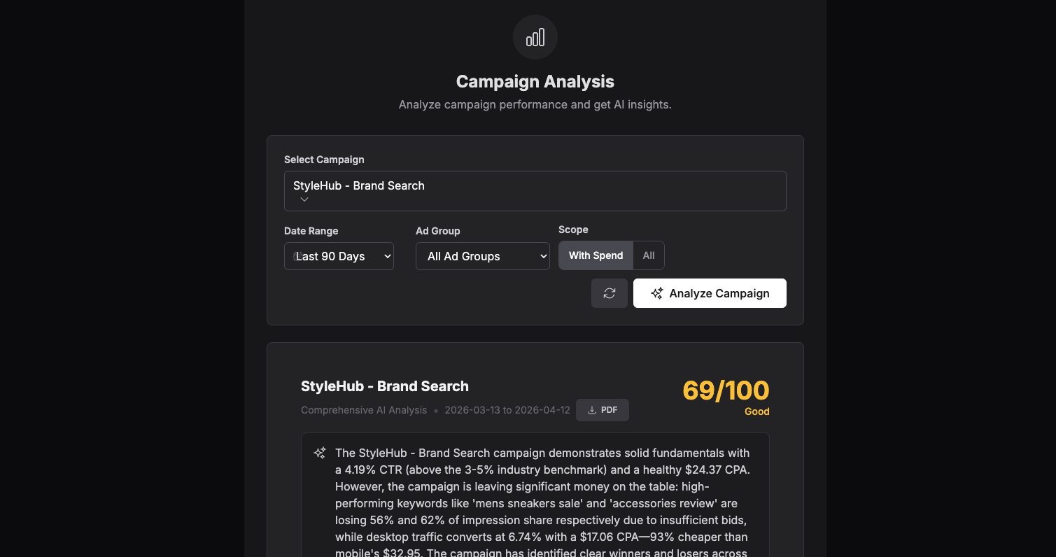 Analysis